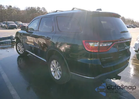 2015 Dodge Durango Sxt z USA, uszkodzony, nr VIN 1C4RDJAG2FC795931